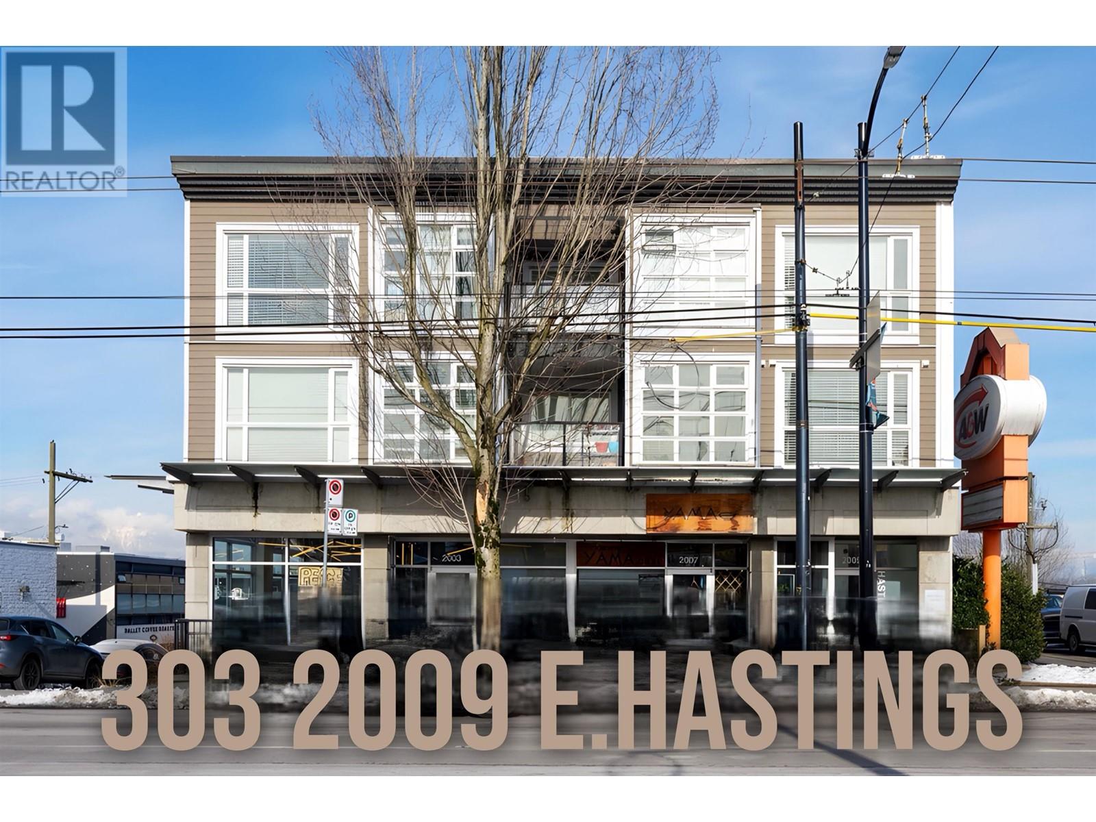 303 2009 E Hastings Street, Vancouver, British Columbia  V5L 1T9 - Photo 1 - R2966187