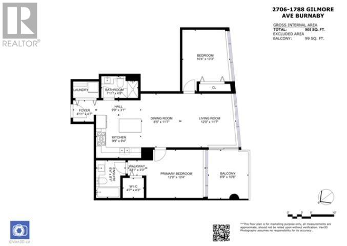 2706 1788 Gilmore Avenue, Burnaby, British Columbia  V5C 0L5 - Photo 30 - R2976768