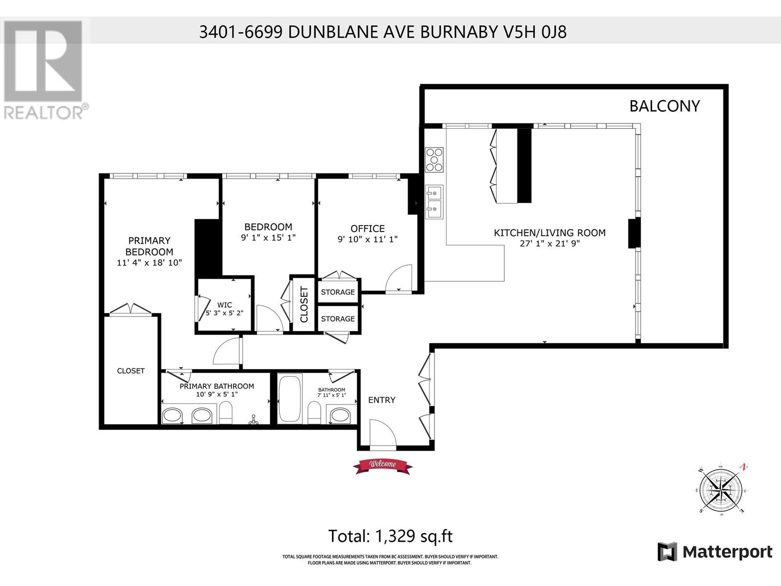 3401 6699 Dunblane Avenue, Burnaby, British Columbia  V5H 0J8 - Photo 12 - R2977582
