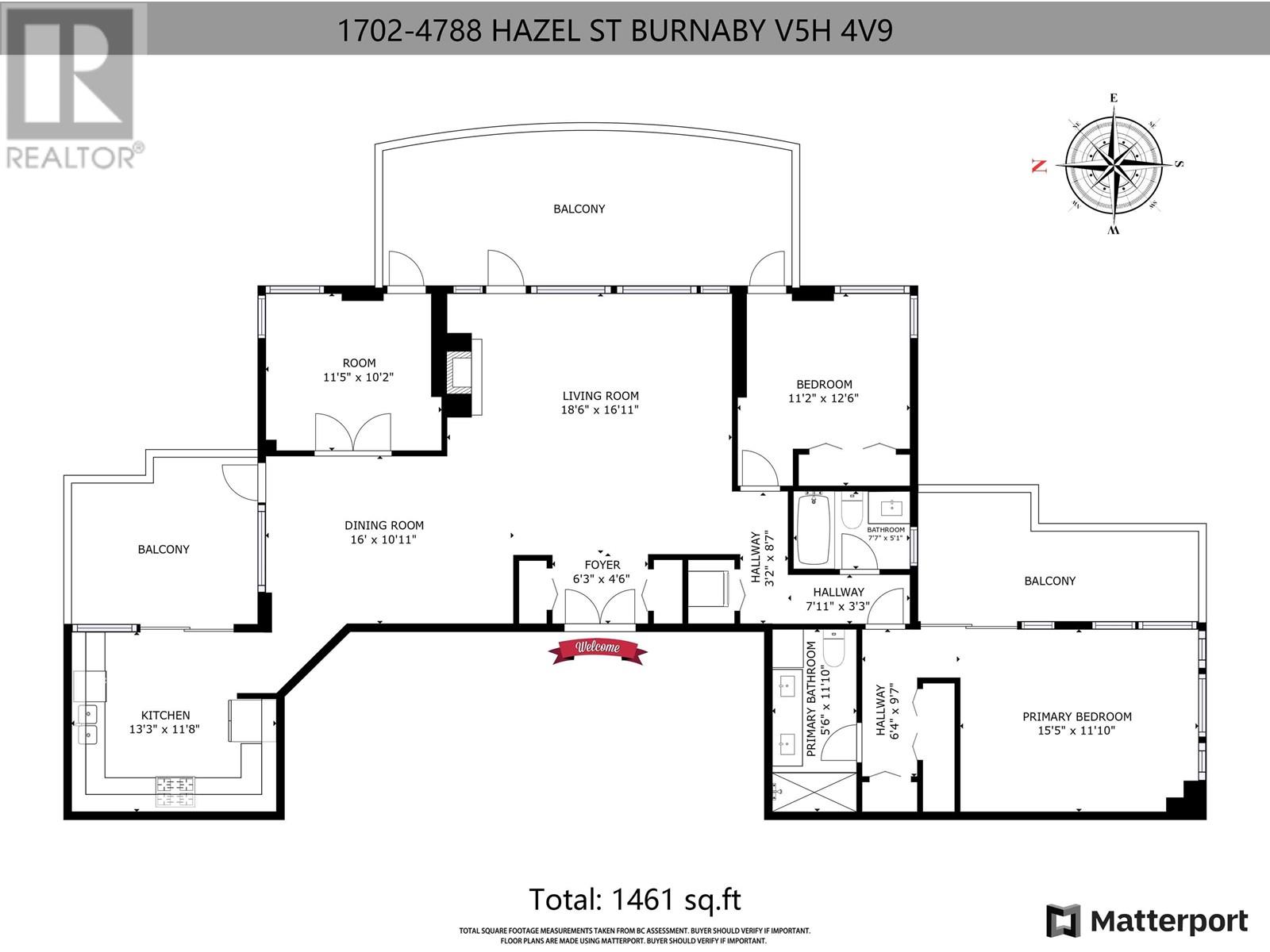 1702 4788 Hazel Street, Burnaby, British Columbia  V5H 4V9 - Photo 27 - R2977704