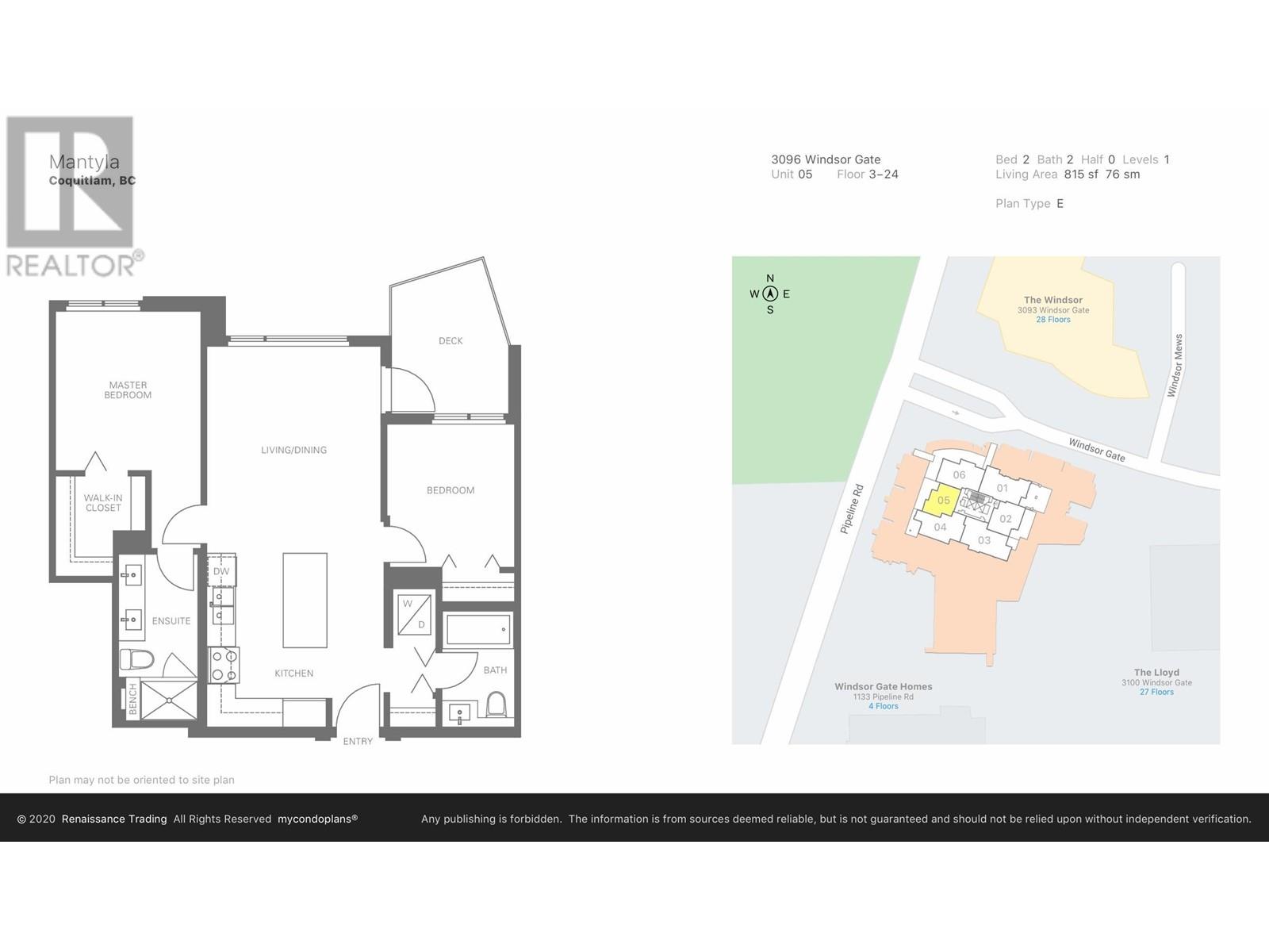 1605 3096 Windsor Gate, Coquitlam, British Columbia  V3B 0P4 - Photo 36 - R2977502