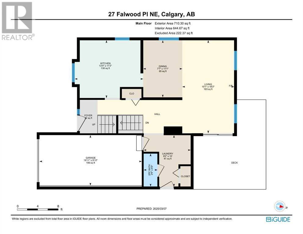 27 Falwood Place Ne, Calgary, Alberta  T3J 1B4 - Photo 4 - A2198985