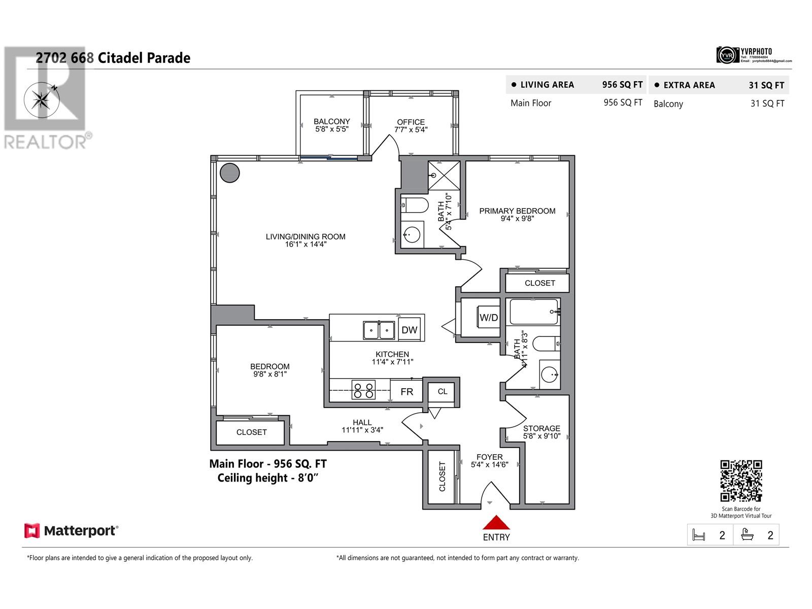 Listing Picture 25 of 25 : 2702 668 CITADEL PARADE, Vancouver / 溫哥華 - 魯藝地產 Yvonne Lu Group - MLS Medallion Club Member