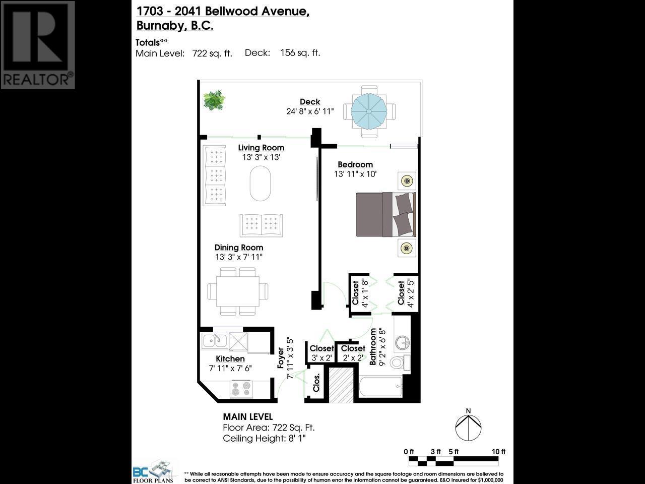 1703 2041 Bellwood Avenue, Burnaby, British Columbia  V5B 4V5 - Photo 13 - R2975739