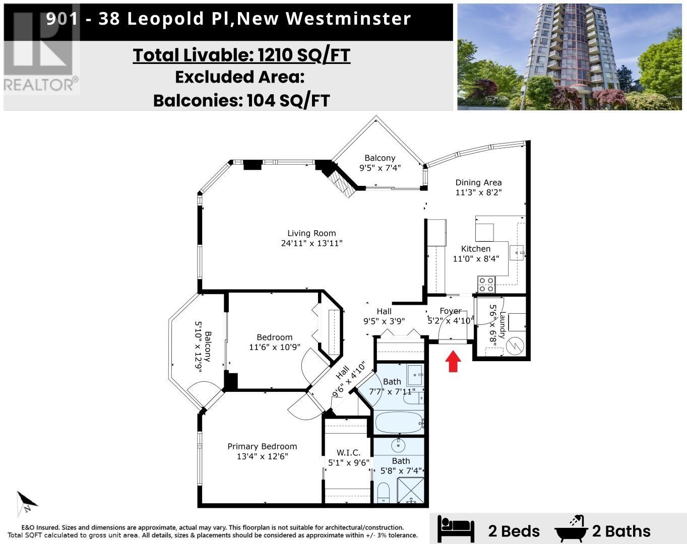 901 38 Leopold Place, New Westminster, British Columbia  V3L 2C6 - Photo 26 - R2976830