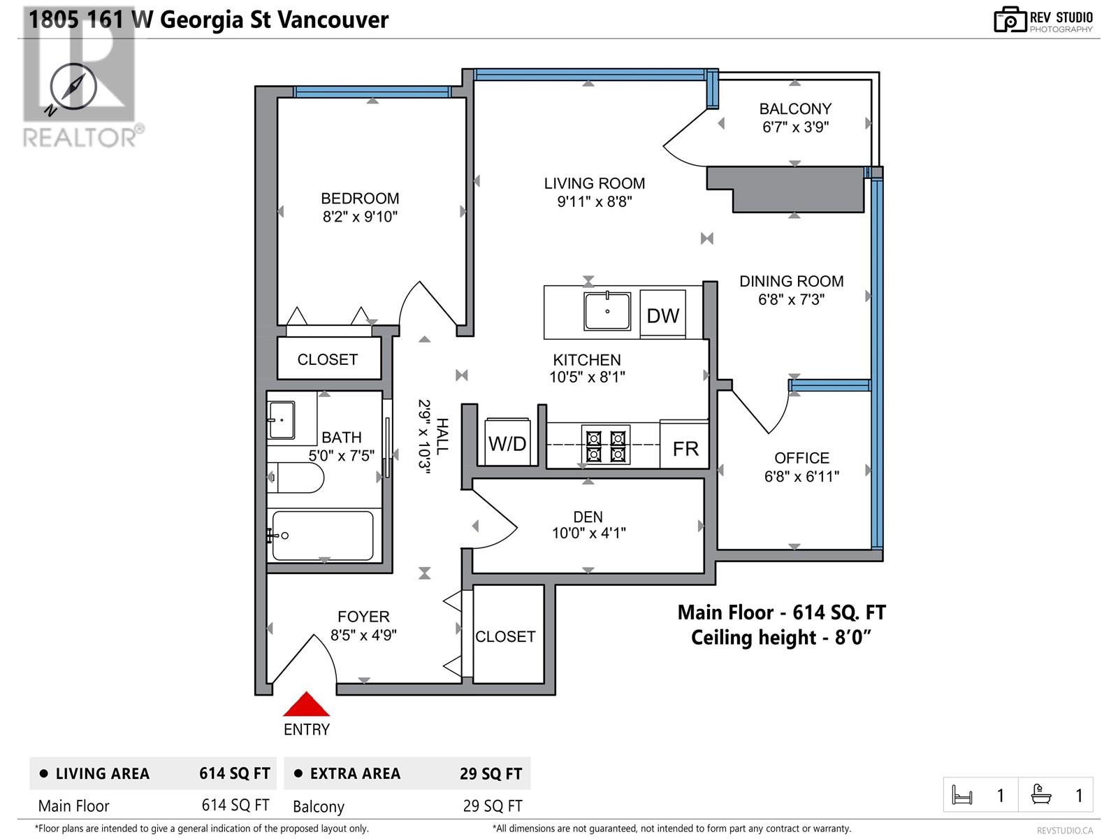 1805 161 W Georgia Street, Vancouver, British Columbia  V6B 0K9 - Photo 37 - R2978356