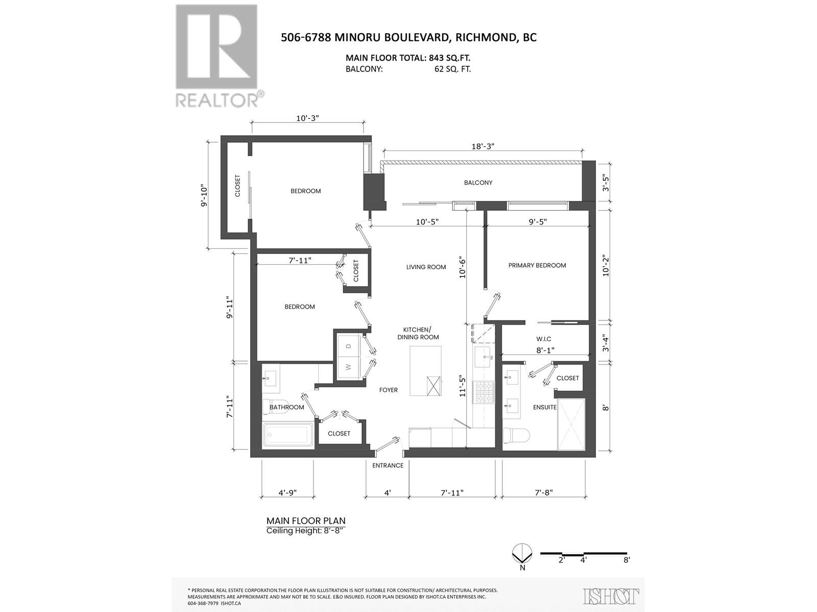506 6788 Minoru Boulevard, Richmond, British Columbia  V6Y 0M6 - Photo 14 - R2978587