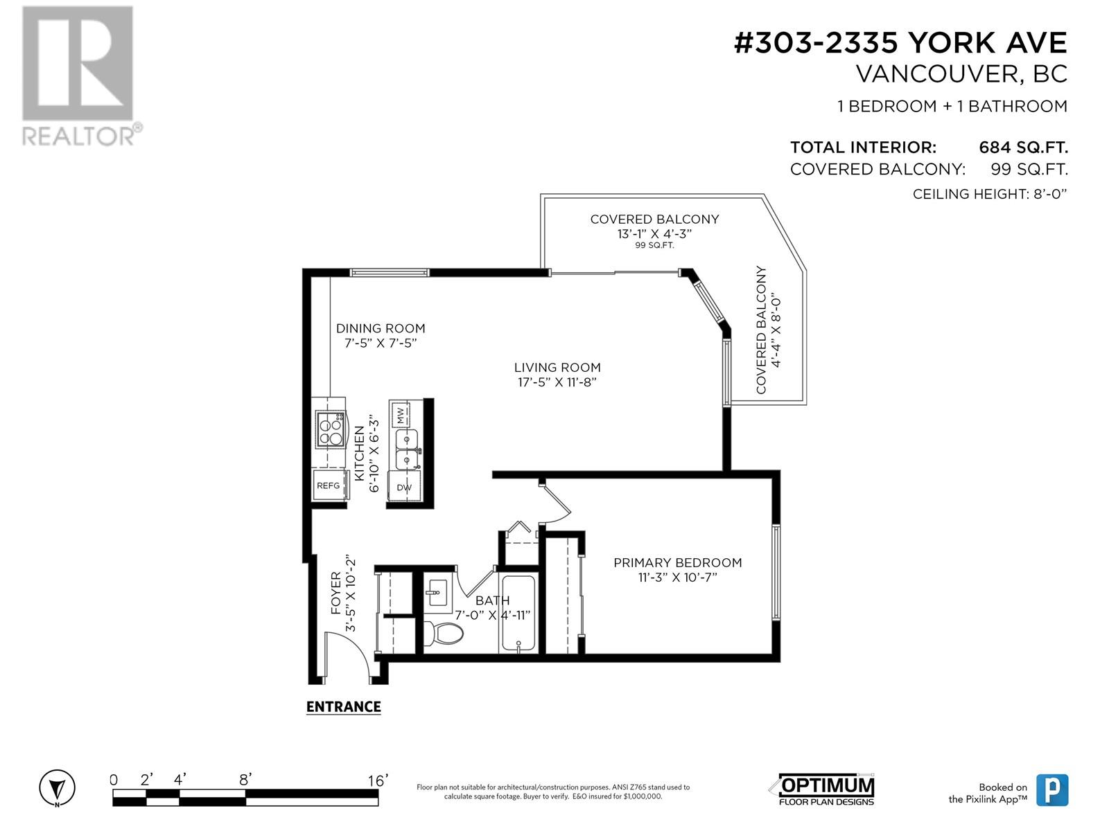 303 2335 York Avenue, Vancouver, British Columbia  V6K 1C8 - Photo 26 - R2978752