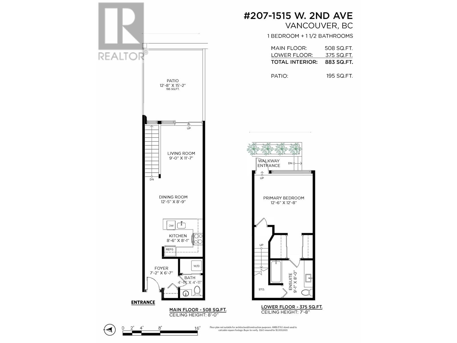 Listing Picture 22 of 22 : 207 1515 W 2ND AVENUE, Vancouver / 溫哥華 - 魯藝地產 Yvonne Lu Group - MLS Medallion Club Member