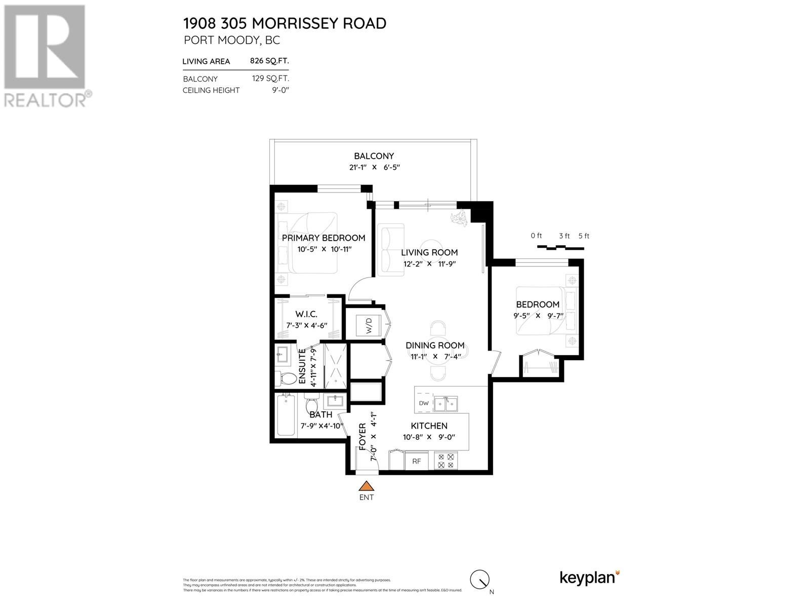 1908 305 Morrissey Road, Port Moody, British Columbia  V3H 0M3 - Photo 40 - R2969633