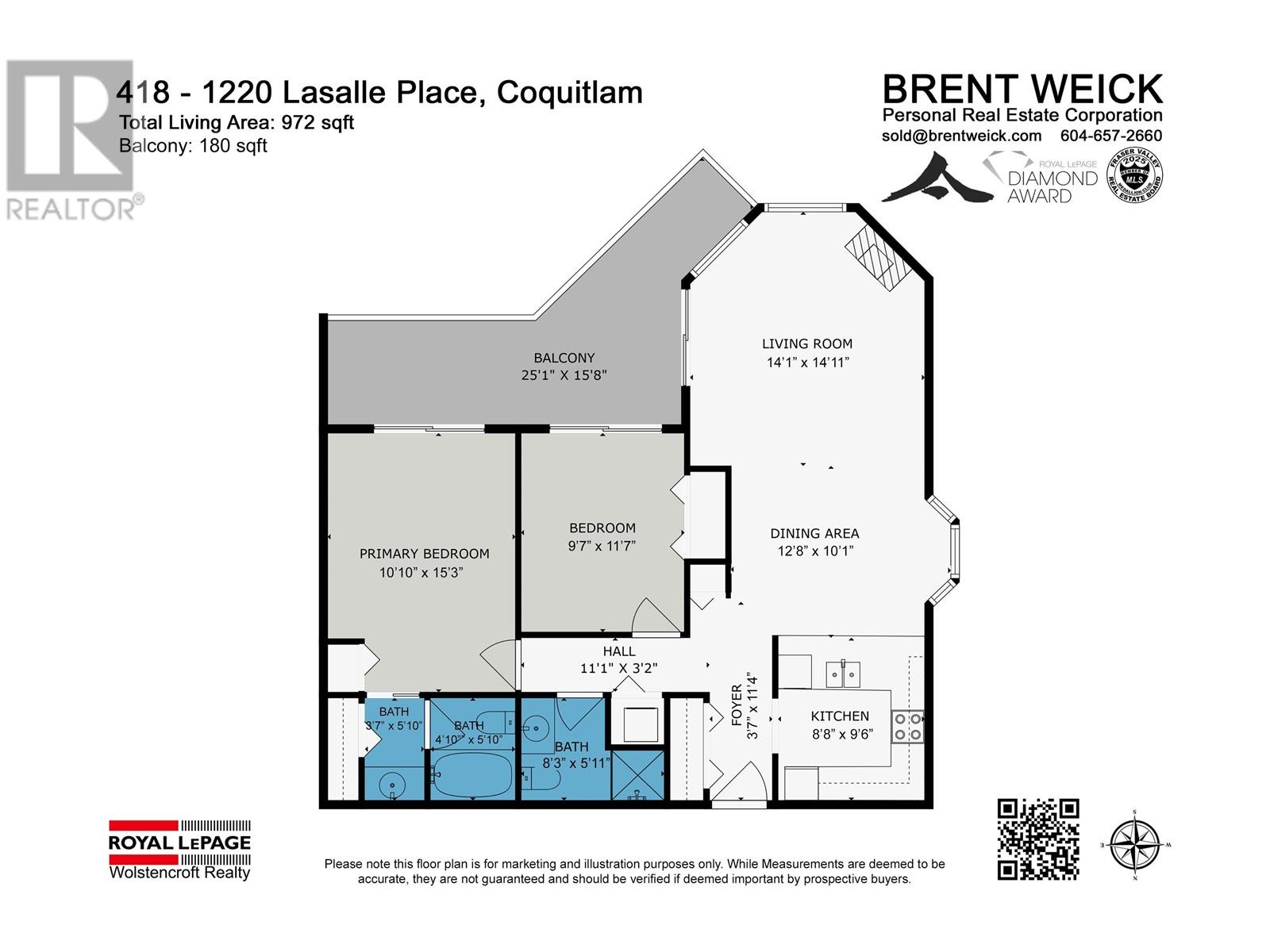 418 1220 Lasalle Place, Coquitlam, British Columbia  V3B 7L6 - Photo 2 - R2978233