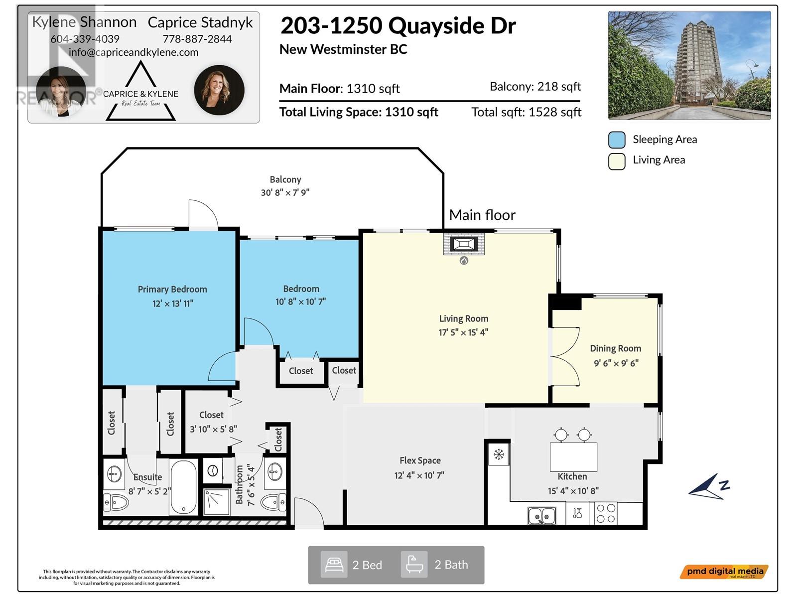203 1250 Quayside Drive, New Westminster, British Columbia  V3M 6E2 - Photo 10 - R2969670