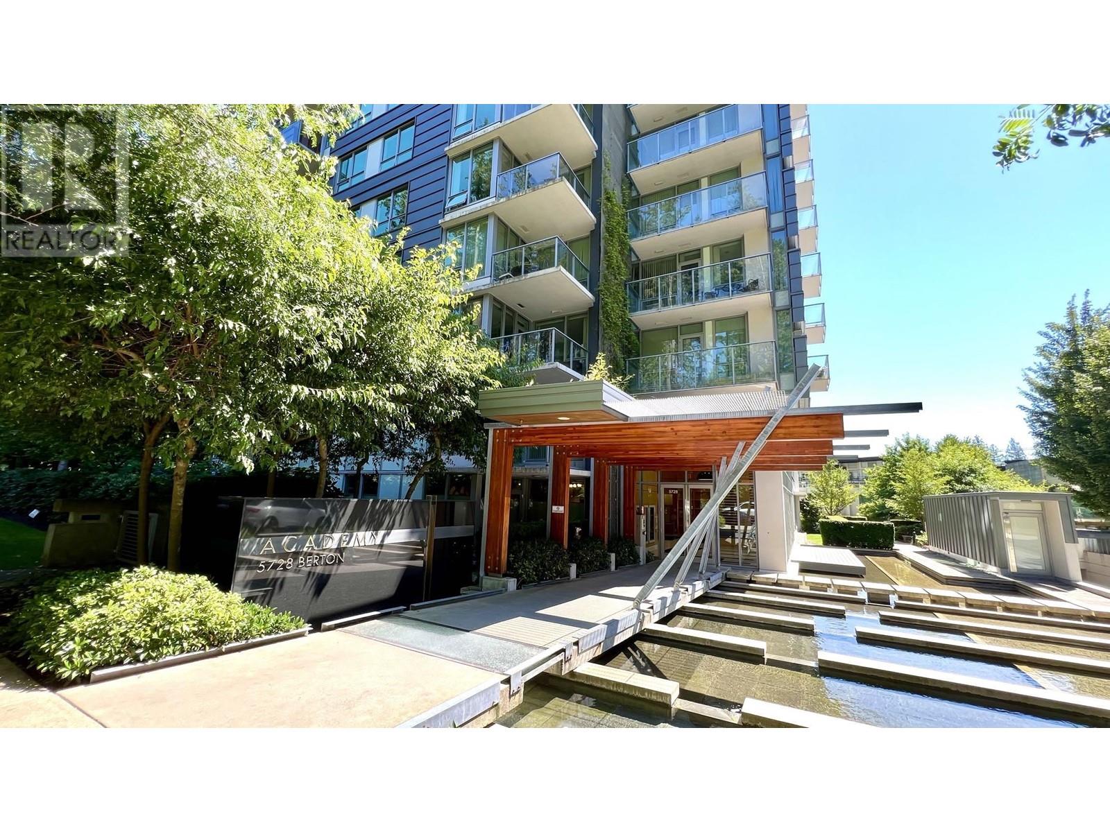 606 5728 BERTON AVENUE, vancouver, British Columbia