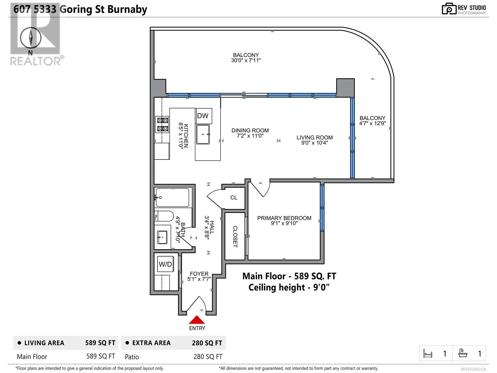 607 5333 Goring Street, Burnaby, British Columbia  V5B 3A2 - Photo 18 - R2979790
