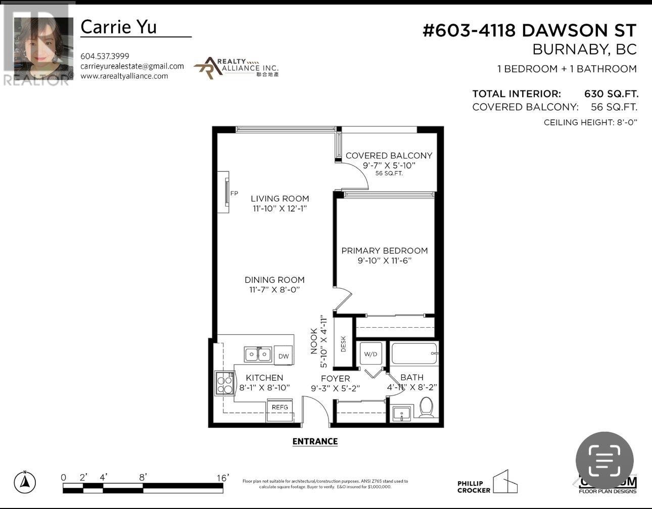 Listing Picture 21 of 21 : 603 4118 DAWSON STREET, Burnaby / 本拿比 - 魯藝地產 Yvonne Lu Group - MLS Medallion Club Member