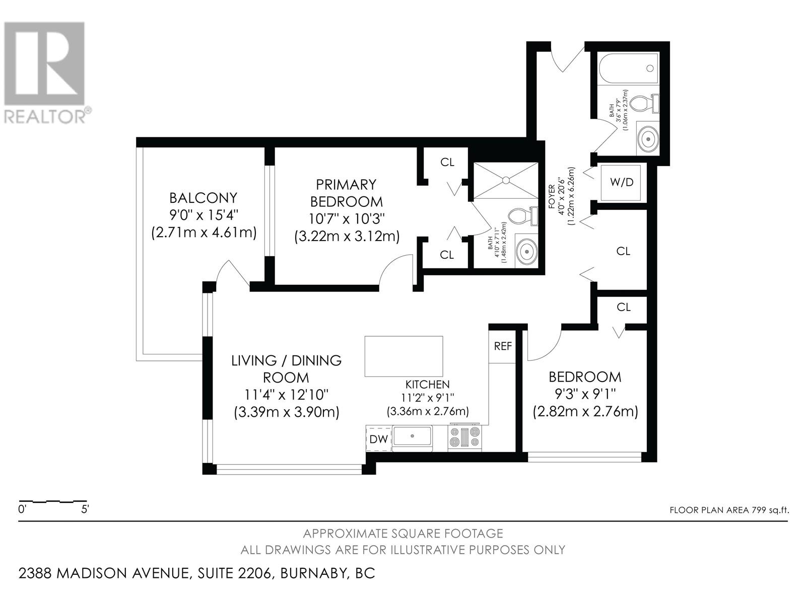2206 2388 Madison Avenue, Burnaby, British Columbia  V5C 0K8 - Photo 34 - R2979225