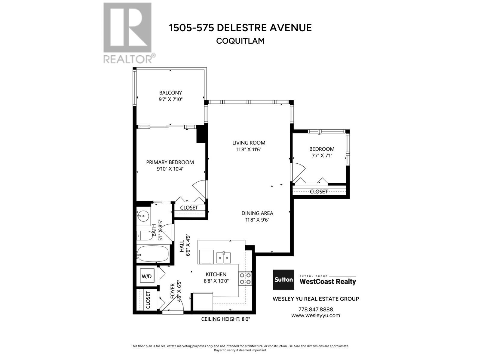 1505 575 Delestre Avenue, Coquitlam, British Columbia  V3K 0A6 - Photo 2 - R2975752