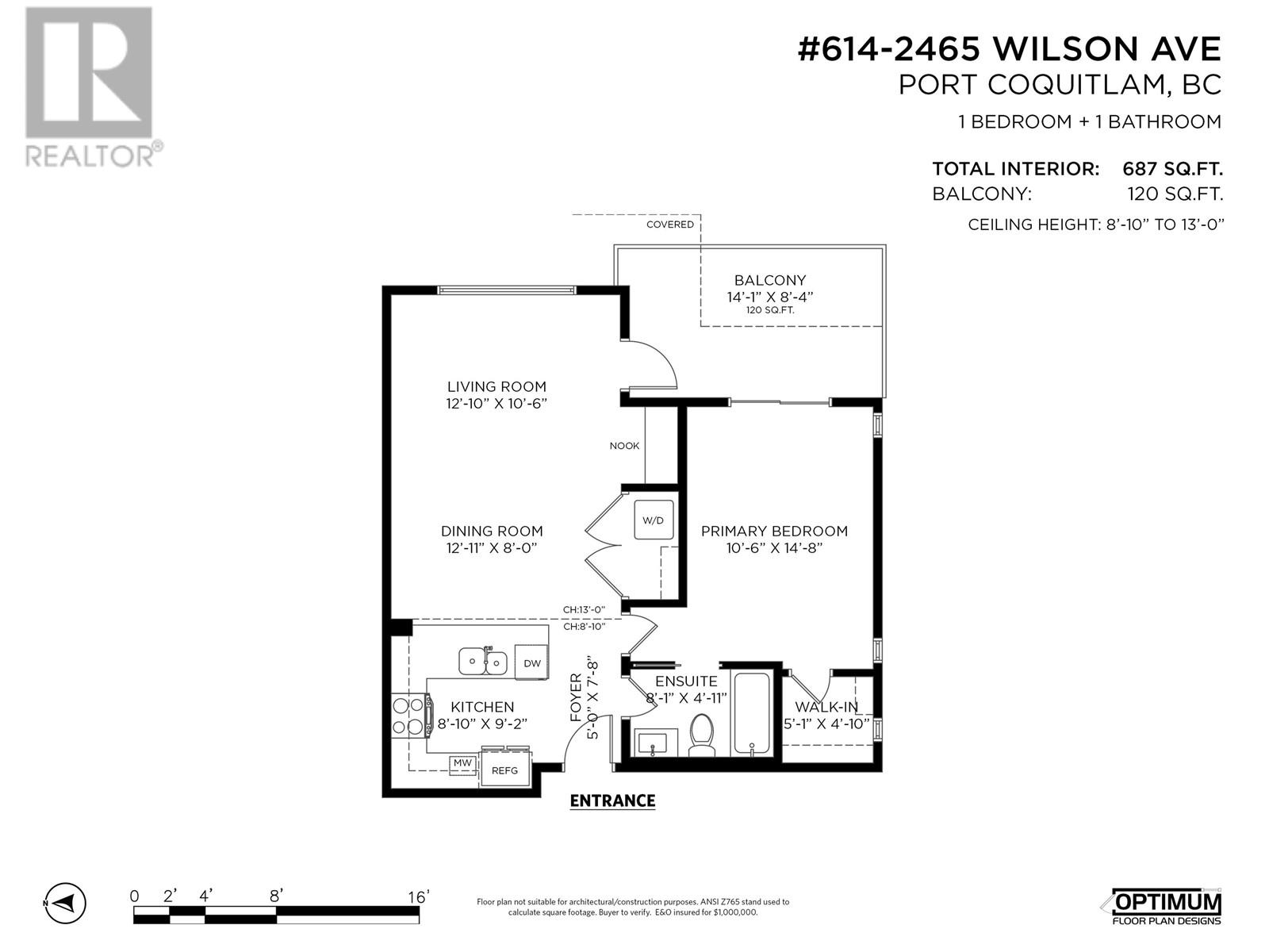 614 2465 Wilson Avenue, Port Coquitlam, British Columbia  V3C 0E6 - Photo 31 - R2975498