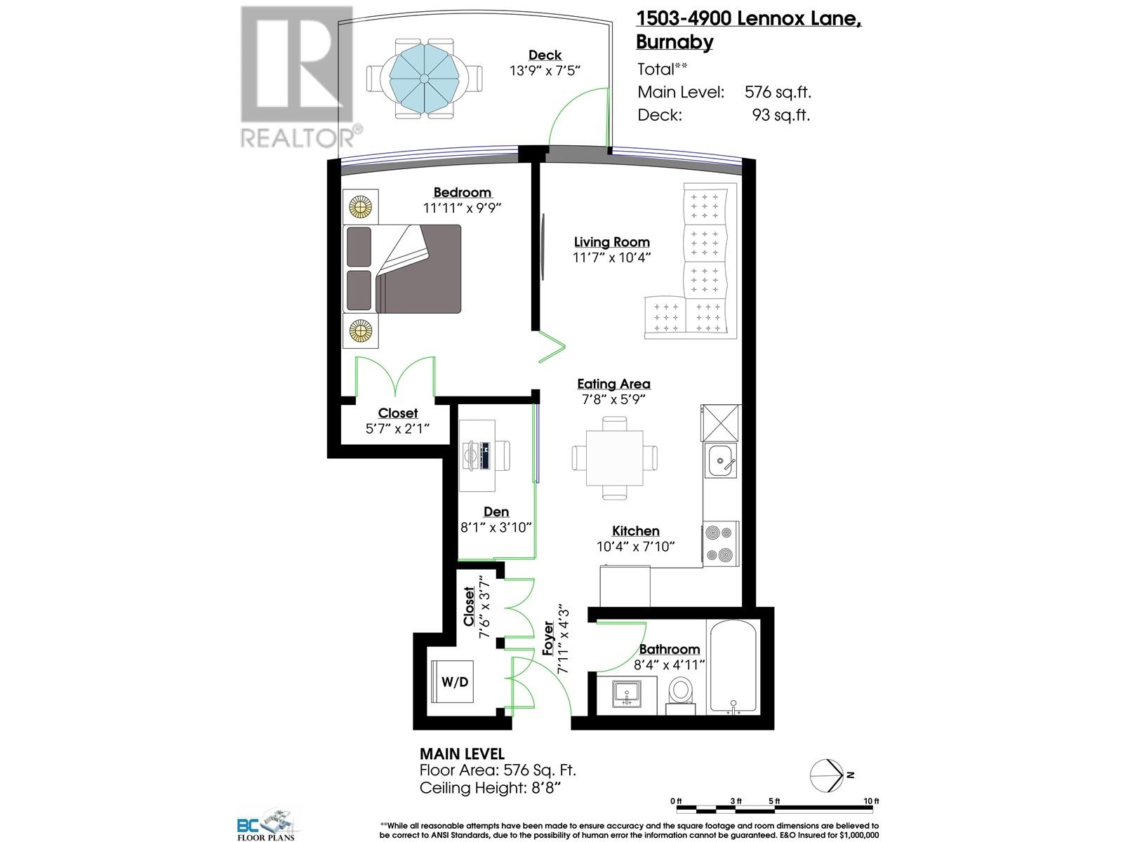 1503 4900 Lennox Lane, Burnaby, British Columbia  V5H 0G9 - Photo 6 - R2980734