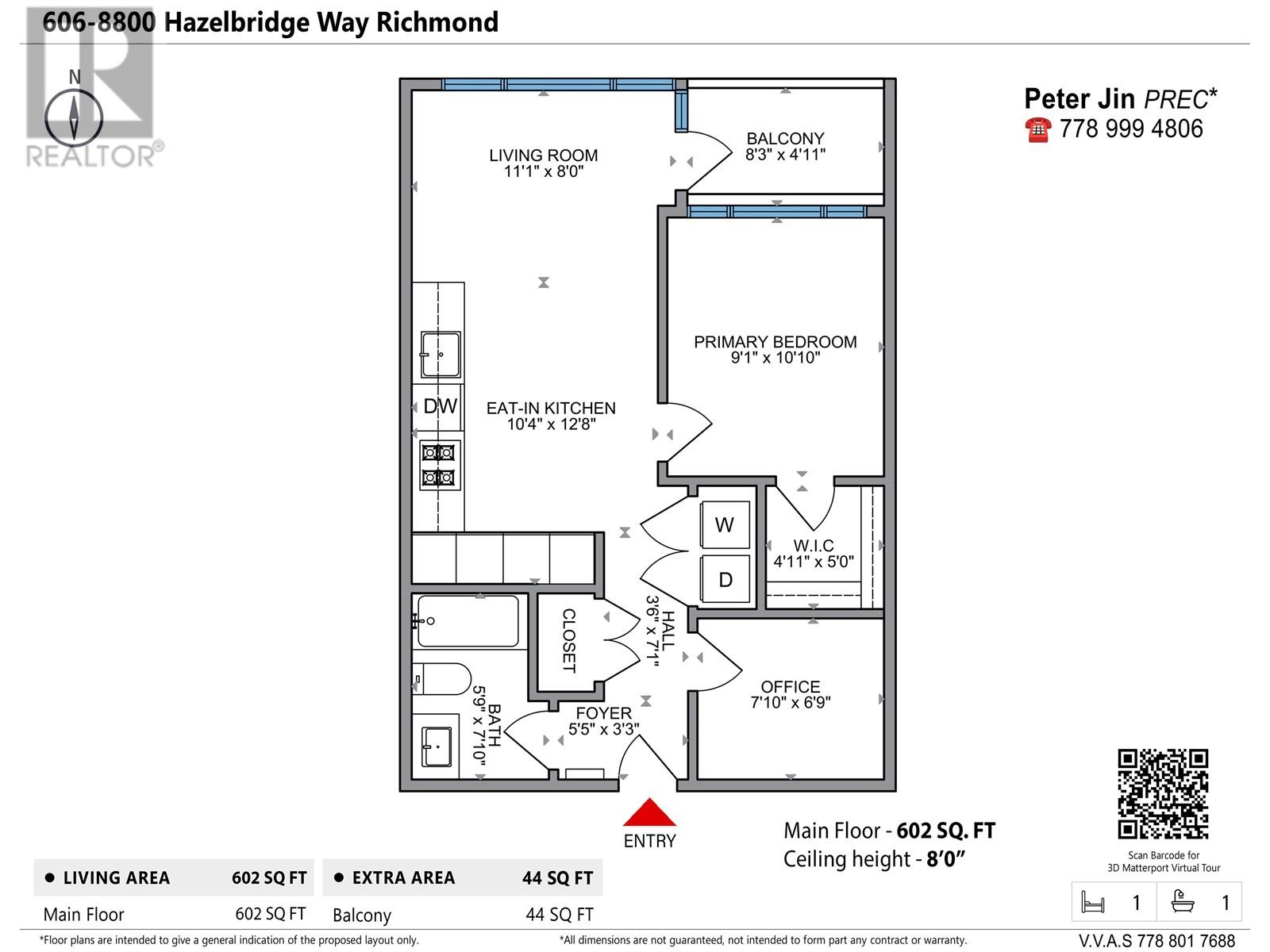 606 8800 Hazelbridge Way, Richmond, British Columbia  V6X 0S3 - Photo 27 - R2980816