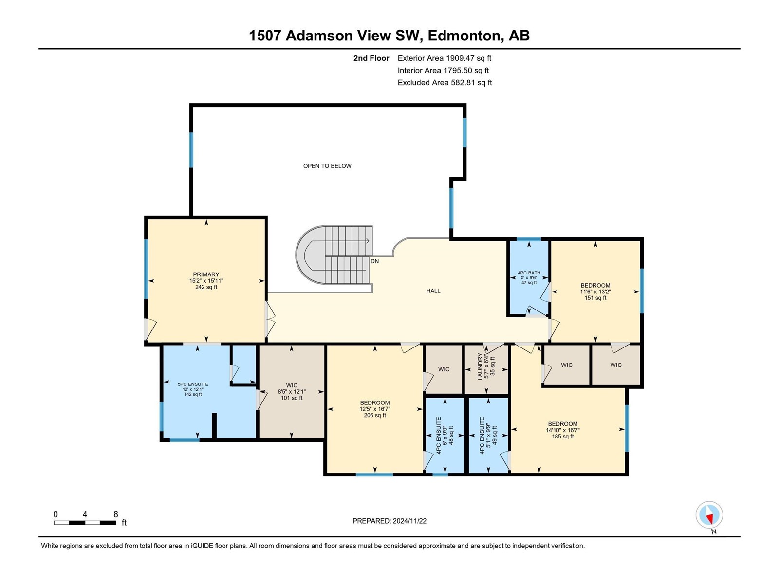 1507 Adamson Vw Sw Sw, Edmonton, Alberta  T6W 0V4 - Photo 47 - E4422891