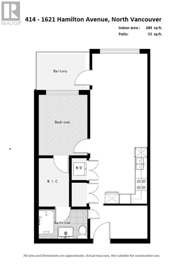 414 1621 Hamilton Avenue, North Vancouver, British Columbia  V7P 0B6 - Photo 15 - R2967555