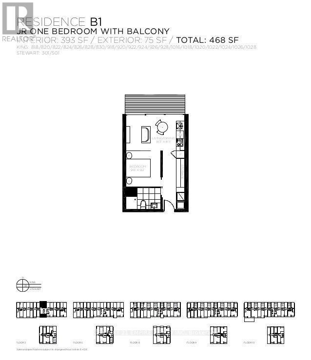 1320 - 629 King Street W, Toronto, Ontario  M5V 0G9 - Photo 3 - C12037055