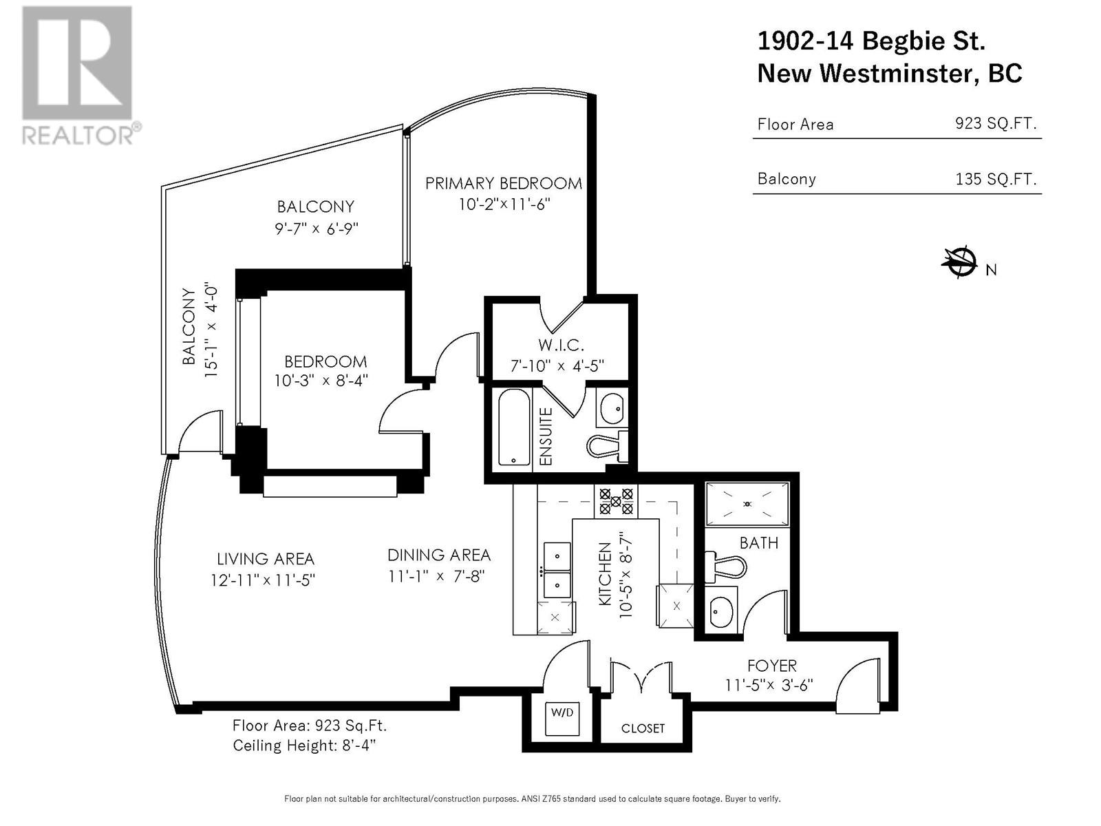 1902 14 Begbie Street, New Westminster, British Columbia  V3M 0C4 - Photo 29 - R2981120