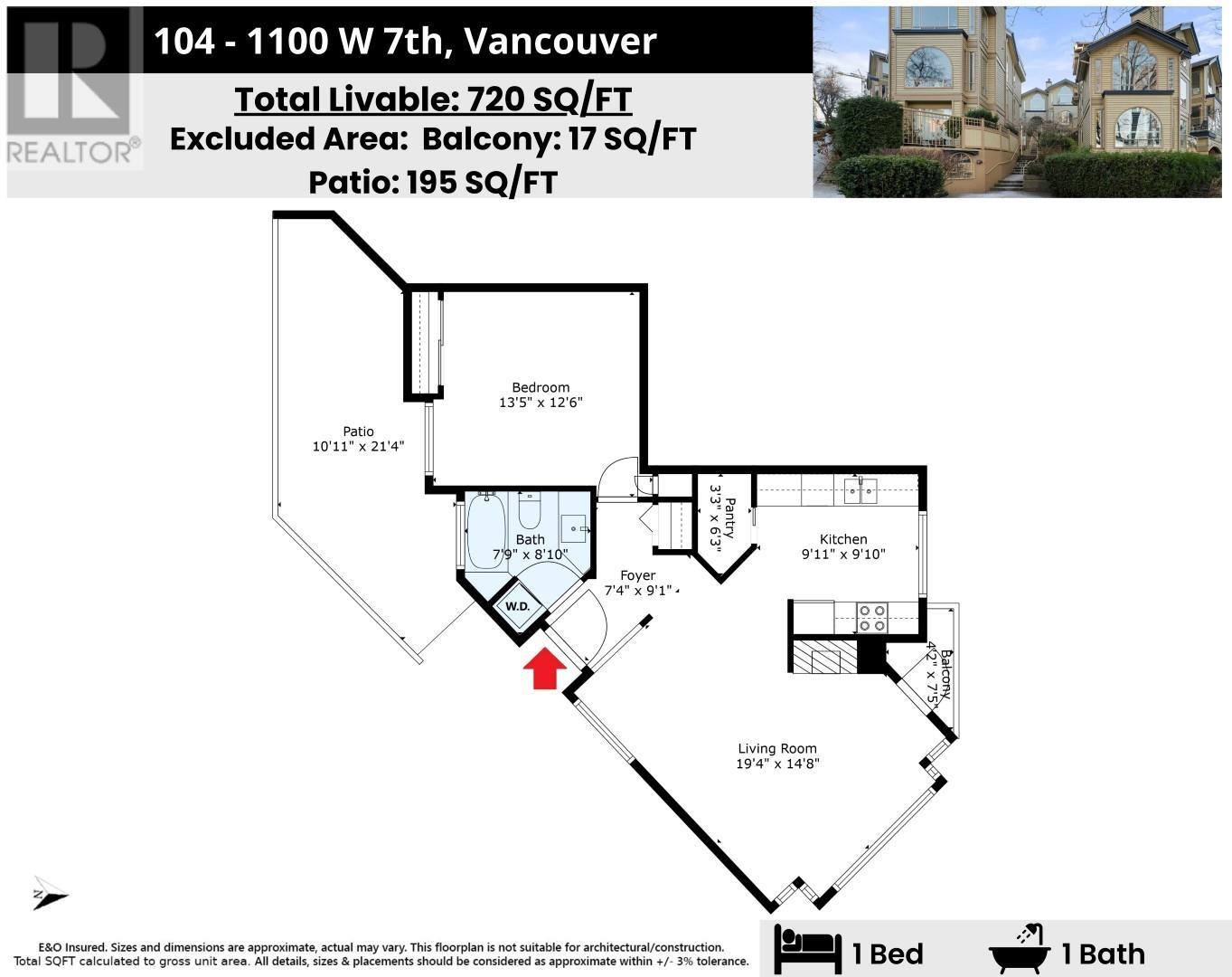104 1100 W 7th Avenue, Vancouver, British Columbia  V6H 1B4 - Photo 27 - R2969123