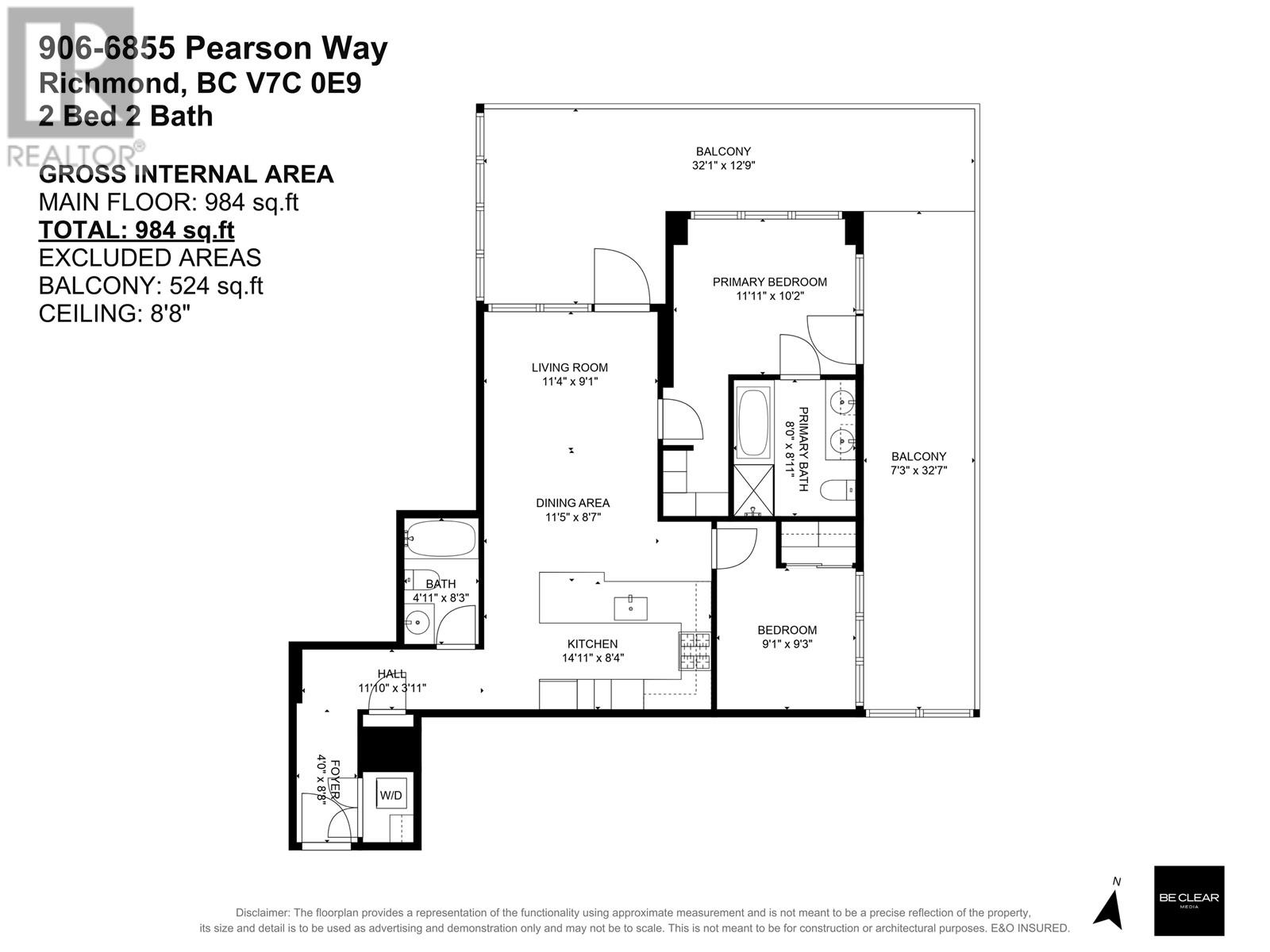 906 6855 Pearson Way, Richmond, British Columbia  V7C 0E9 - Photo 3 - R2972710