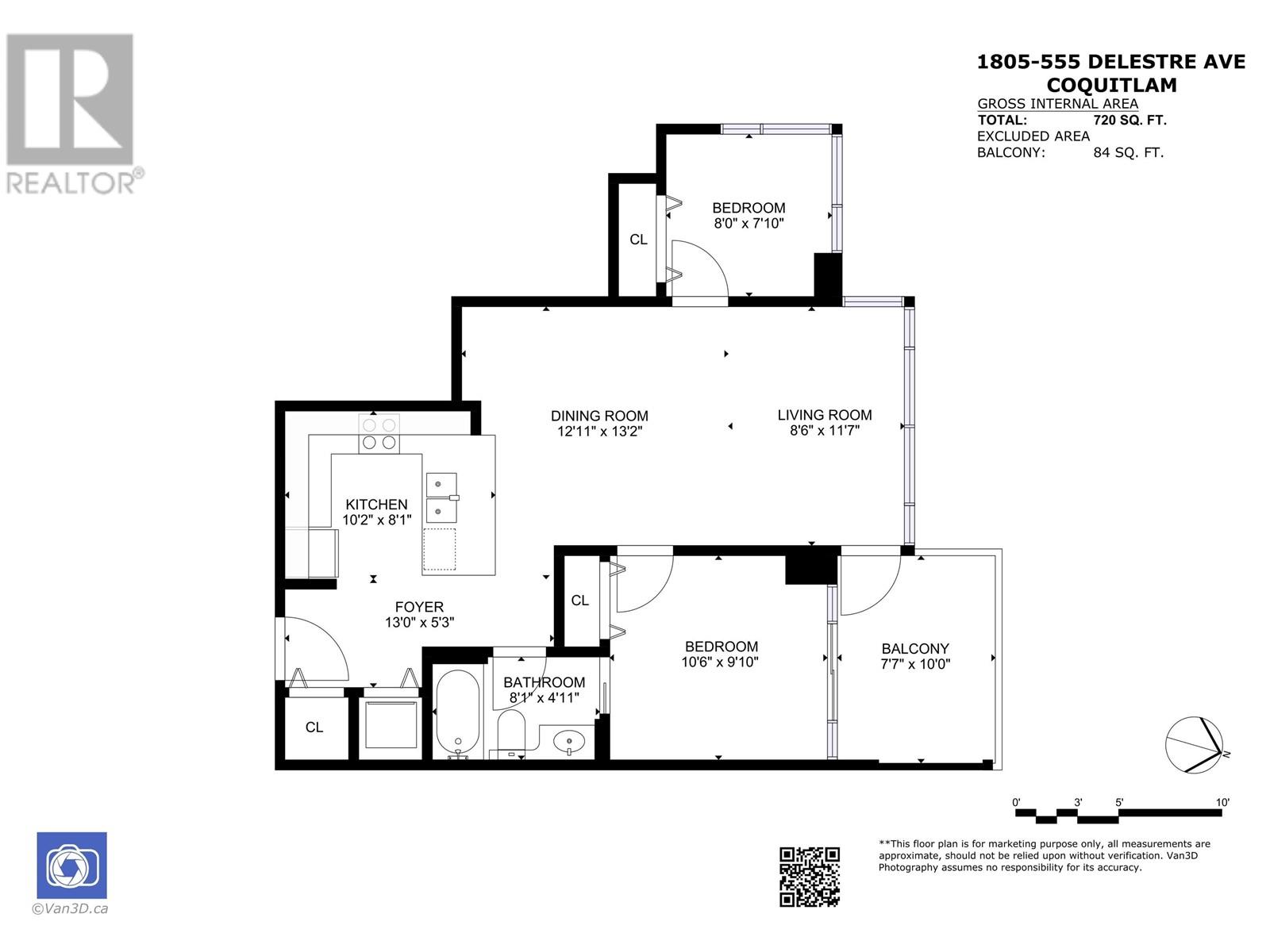 1805 555 Delestre Avenue, Coquitlam, British Columbia  V3K 0A9 - Photo 21 - R2981430