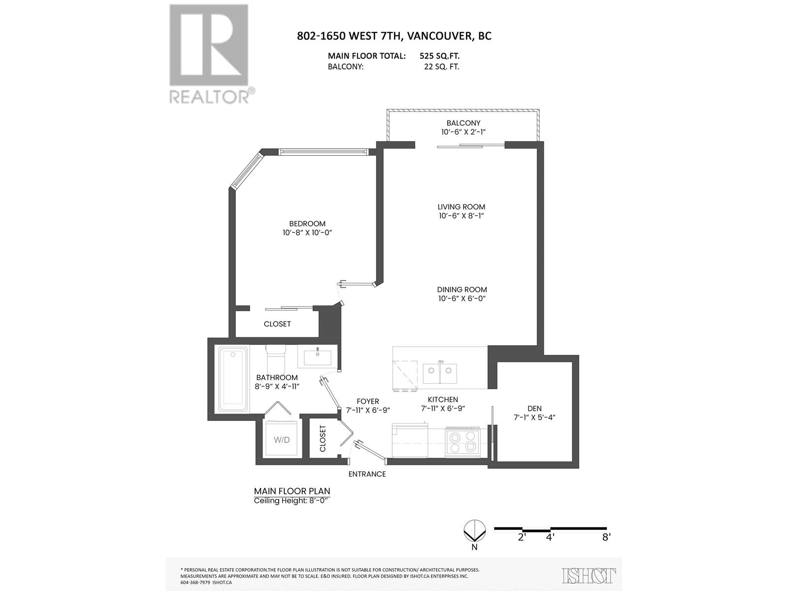802 1650 W 7th Avenue, Vancouver, British Columbia  V6J 5N1 - Photo 38 - R2981043