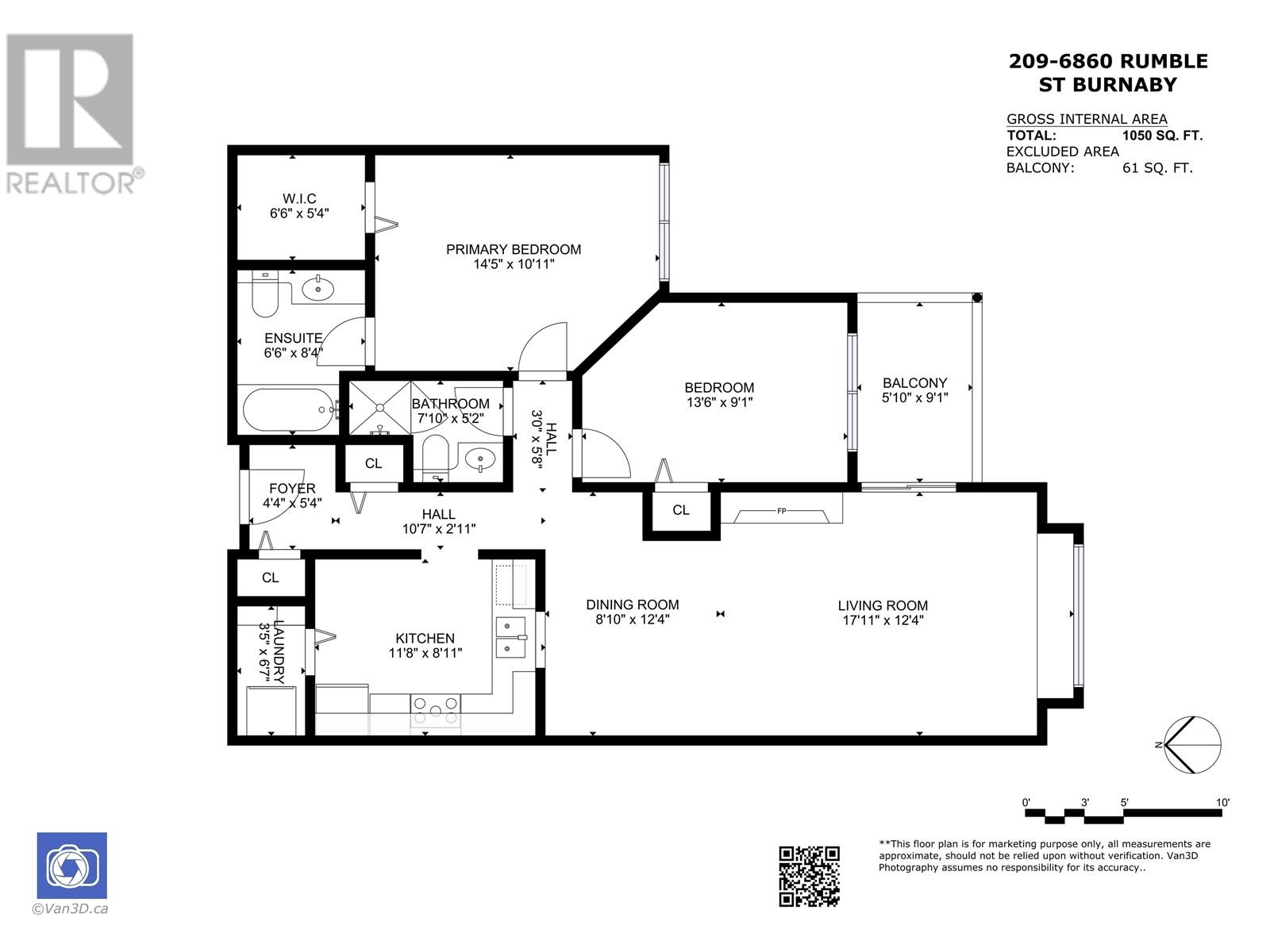 209 6860 Rumble Street, Burnaby, British Columbia  V5E 1A8 - Photo 10 - R2981100