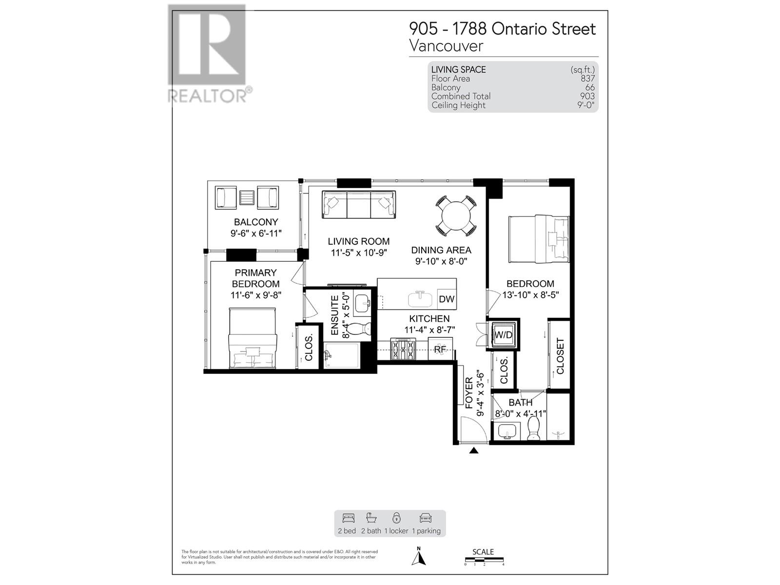 905 1788 Ontario Street, Vancouver, British Columbia  V5T 0G3 - Photo 21 - R2981526