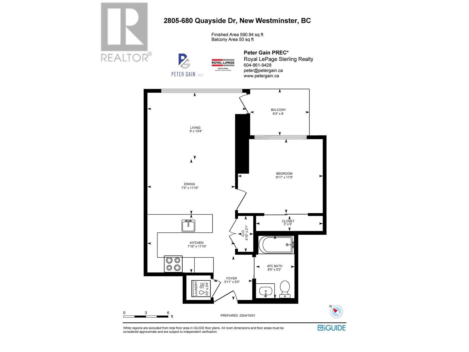 2805 680 Quayside Drive, New Westminster, British Columbia  V3M 0P2 - Photo 32 - R2967696