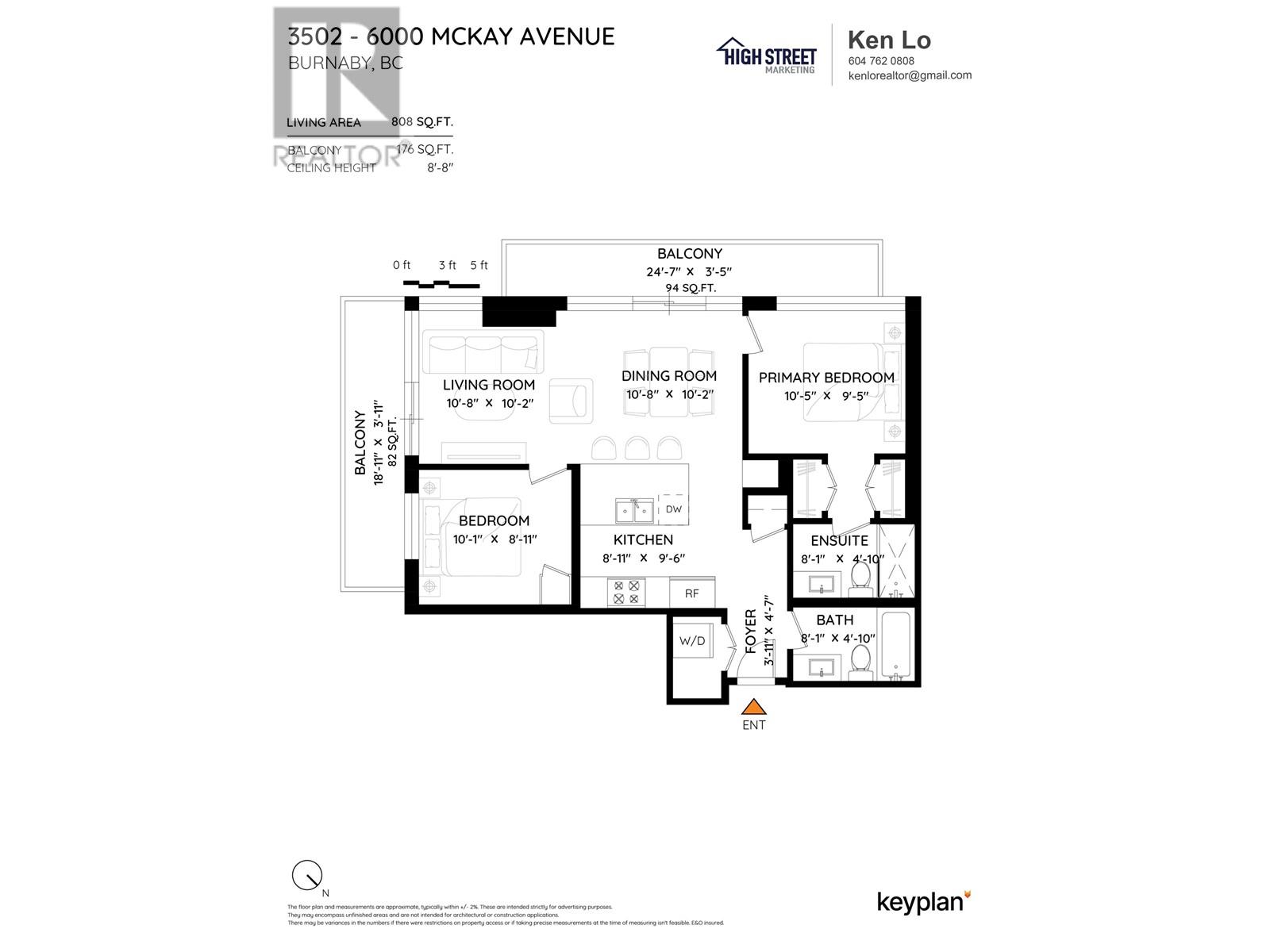 3502 6000 Mckay Avenue, Burnaby, British Columbia  V5H 0K2 - Photo 29 - R2981437