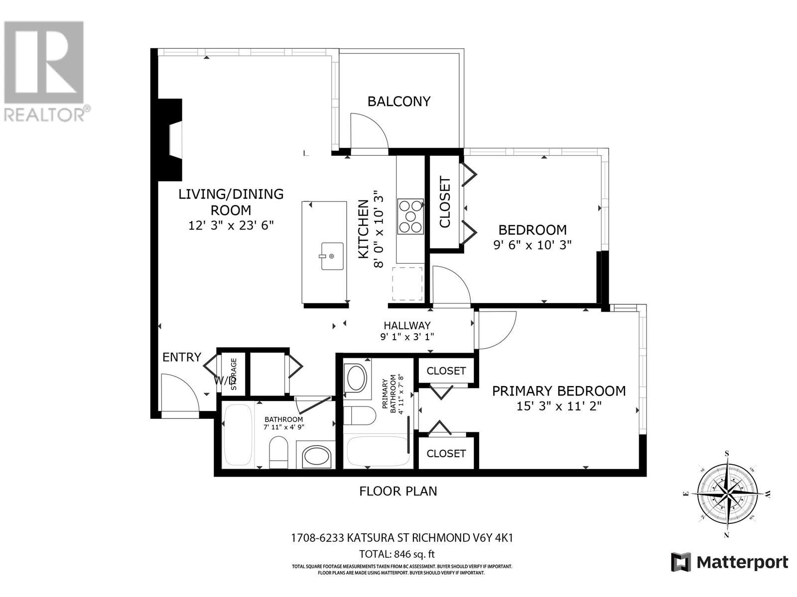 1708 6233 Katsura Street, Richmond, British Columbia  V6Y 4K1 - Photo 37 - R2981160