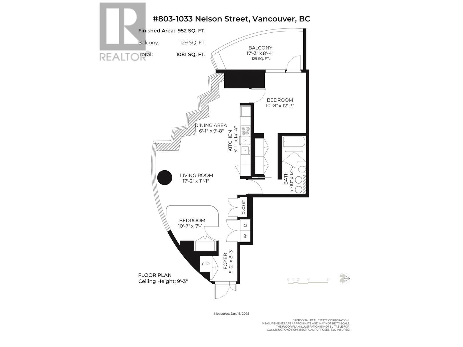 803 1033 Nelson Street, Vancouver, British Columbia  V6E 0E5 - Photo 33 - R2981135