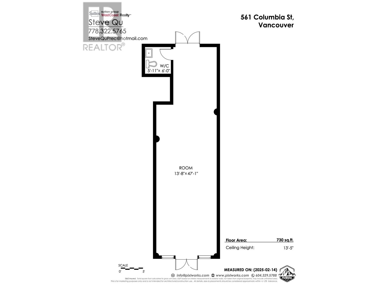 561 COLUMBIA STREET, vancouver, British Columbia