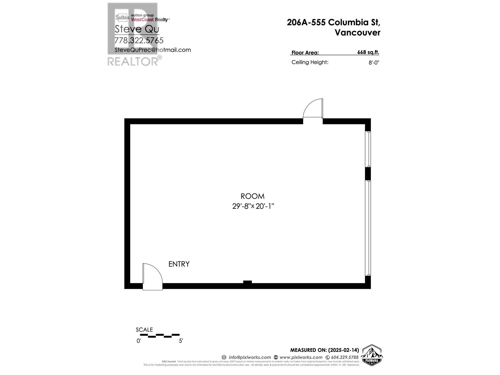 206a 555 Columbia Street, Vancouver, British Columbia  V6A 4H5 - Photo 1 - C8067820