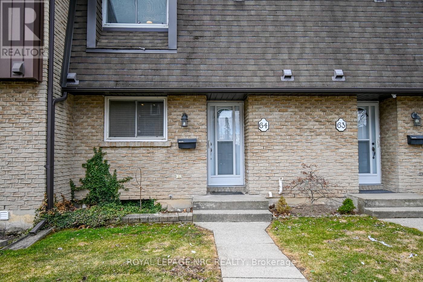 64 - 151 LINWELL ROAD, St. Catharines, Ontario