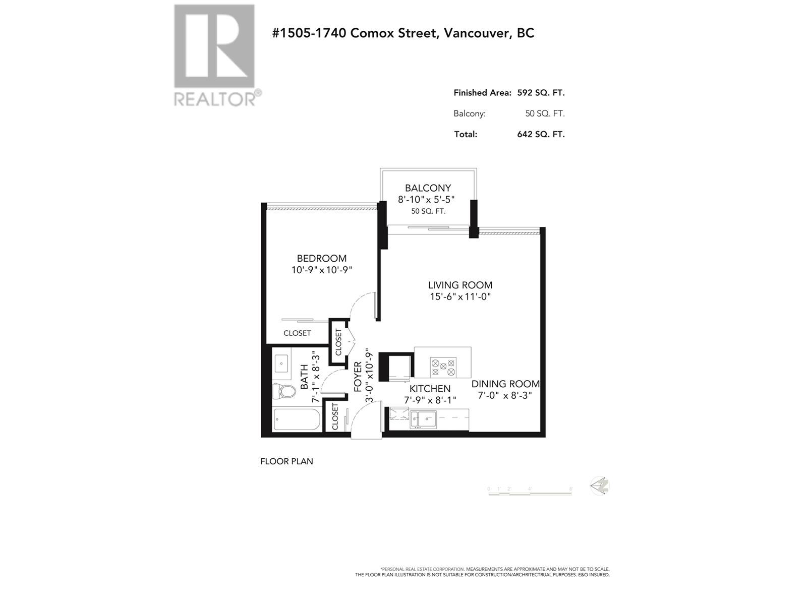 1505 1740 Comox Street, Vancouver, British Columbia  V6G 2Z1 - Photo 21 - R2982316