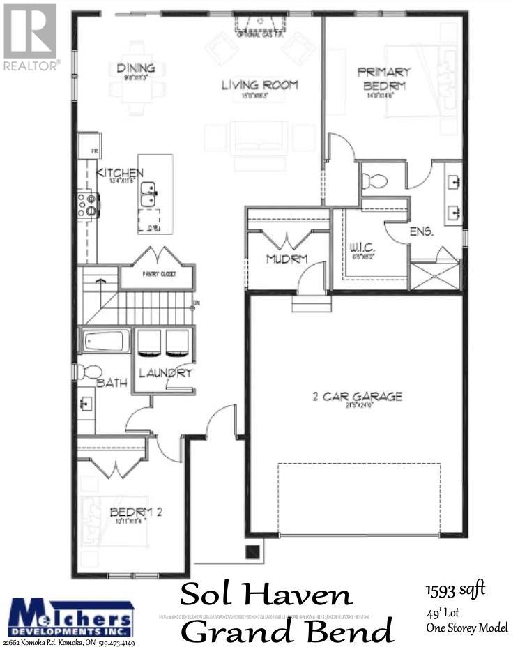 Lot #41 - 22 Sullivan Street, South Huron, Ontario  N0M 1T0 - Photo 2 - X12043480