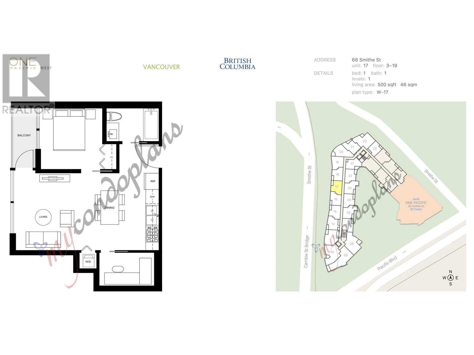 1817 68 Smithe Street, Vancouver, British Columbia  V6B 0P4 - Photo 6 - R2982530