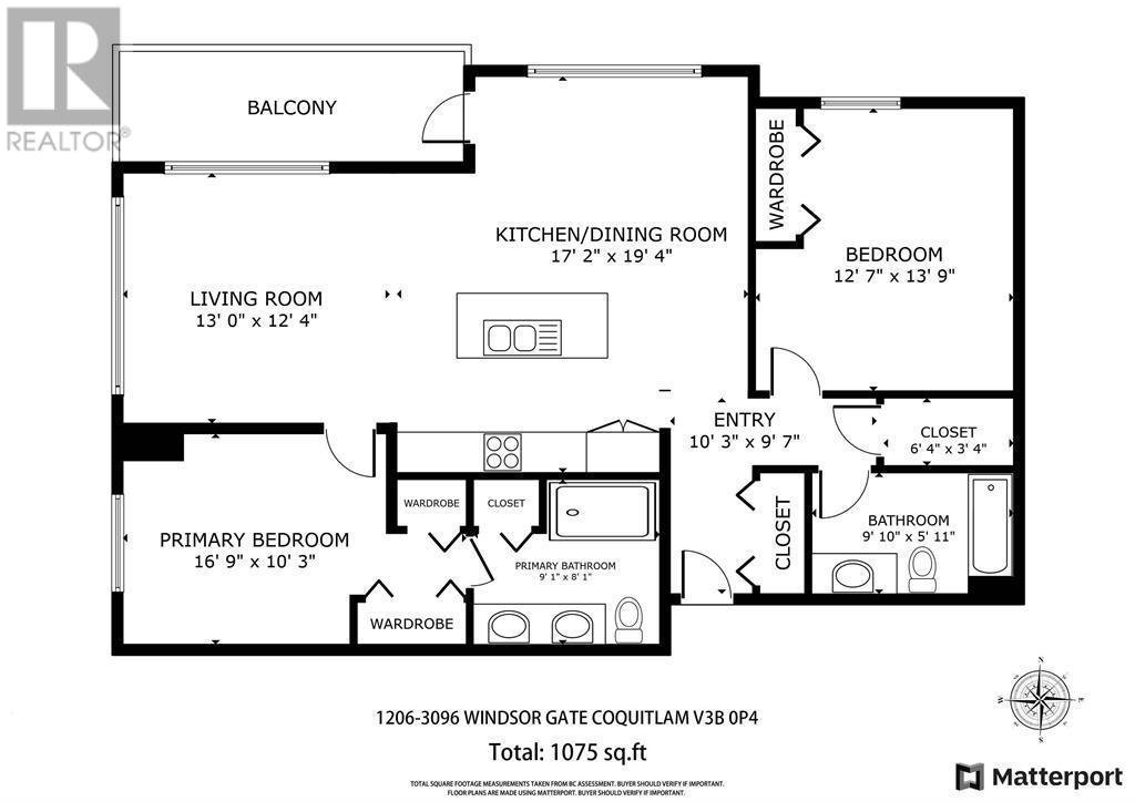 1206 3096 Windsor Gate, Coquitlam, British Columbia  V3B 0P4 - Photo 26 - R2982654