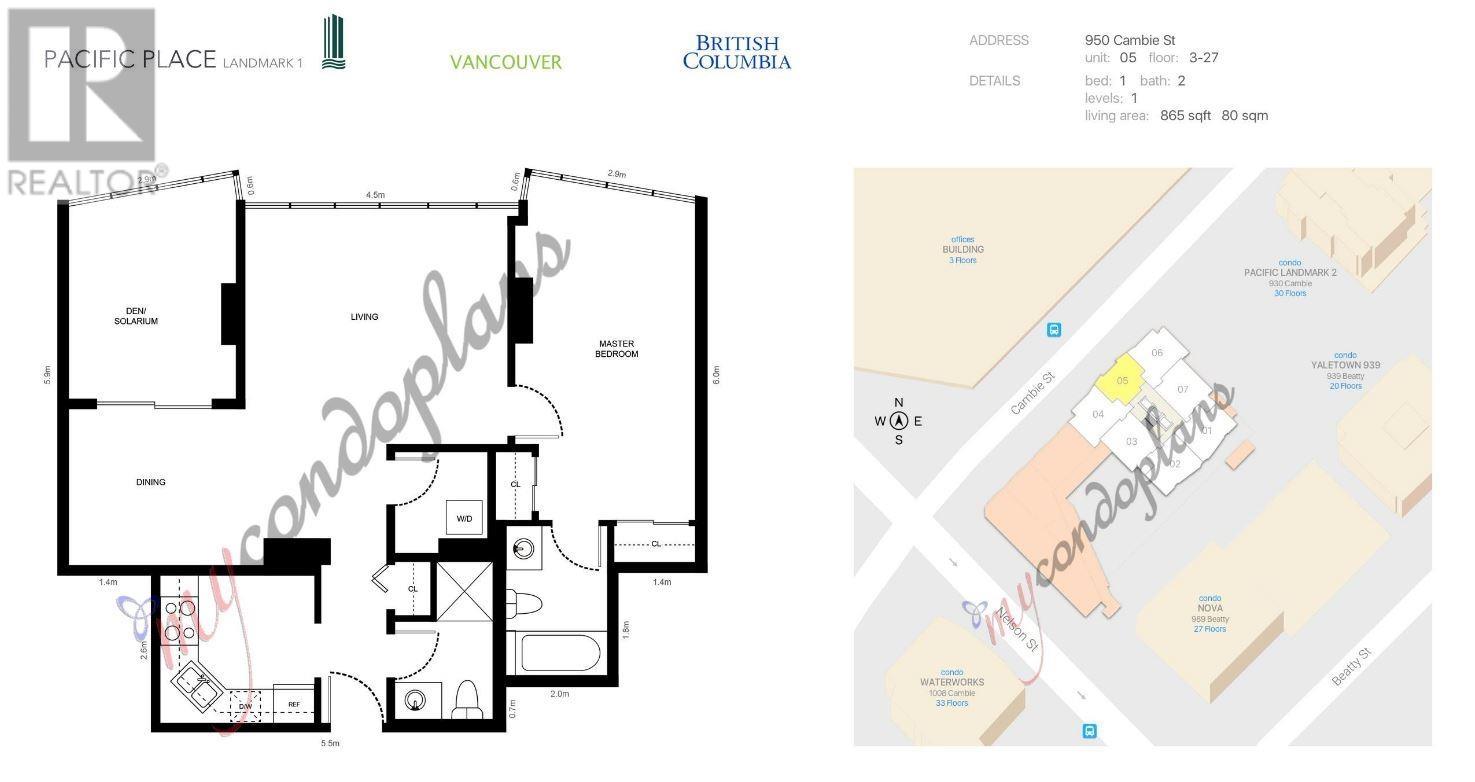 705 950 Cambie Street, Vancouver, British Columbia  V6B 5X5 - Photo 2 - R2982482