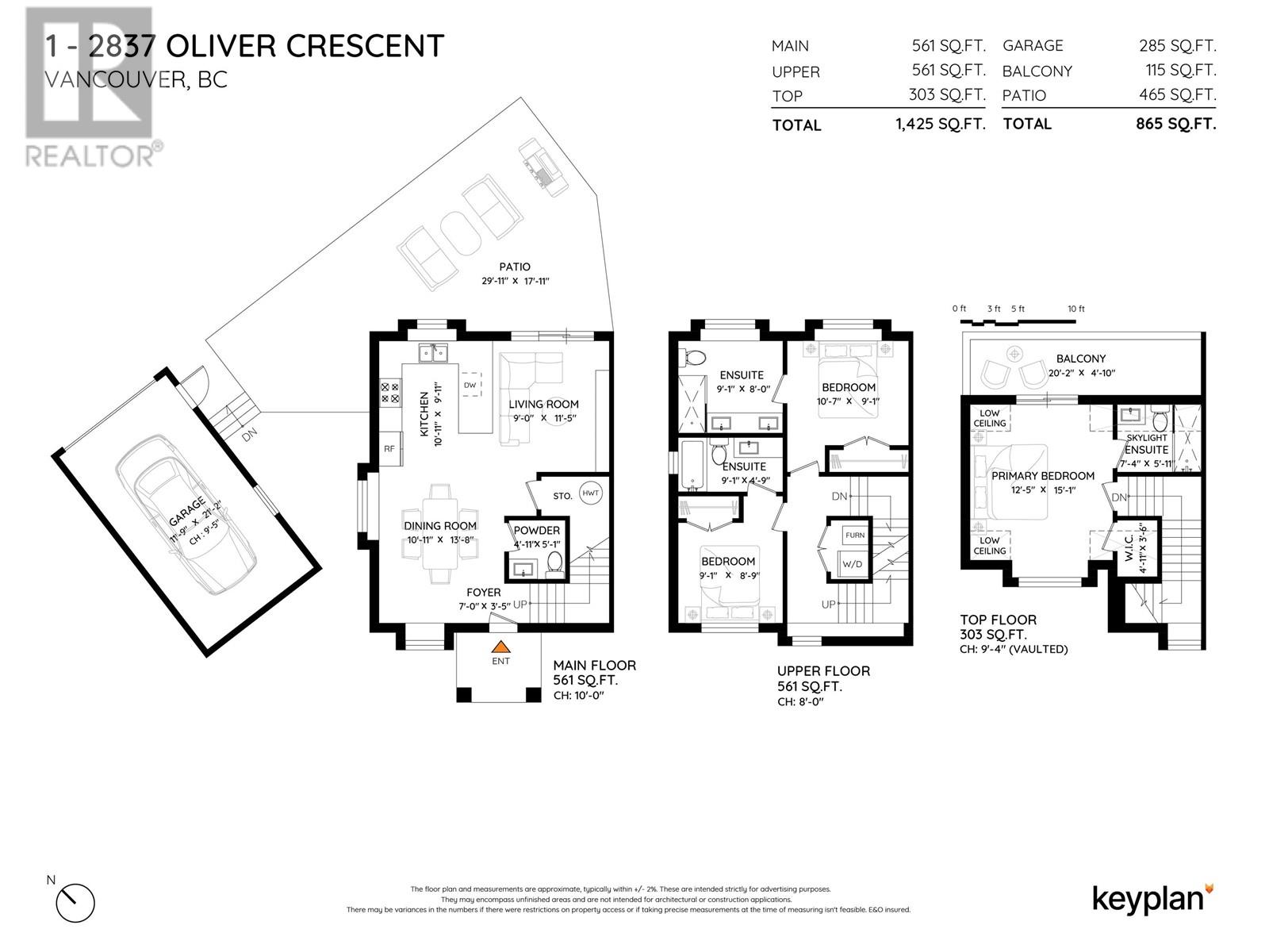 1 2837 Oliver Crescent, Vancouver, British Columbia  V6L 1T1 - Photo 35 - R2980633