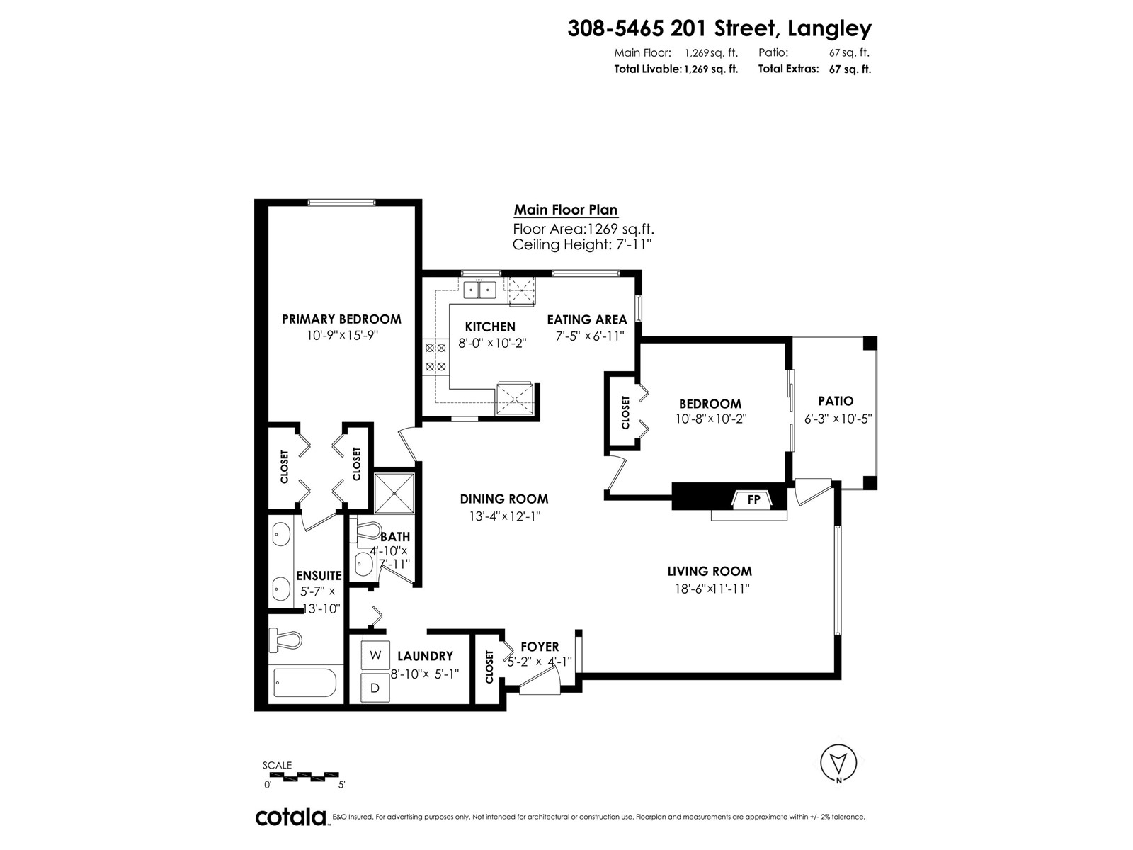 308 5465 201 Street, Langley, British Columbia  V3A 1P8 - Photo 40 - R2982474