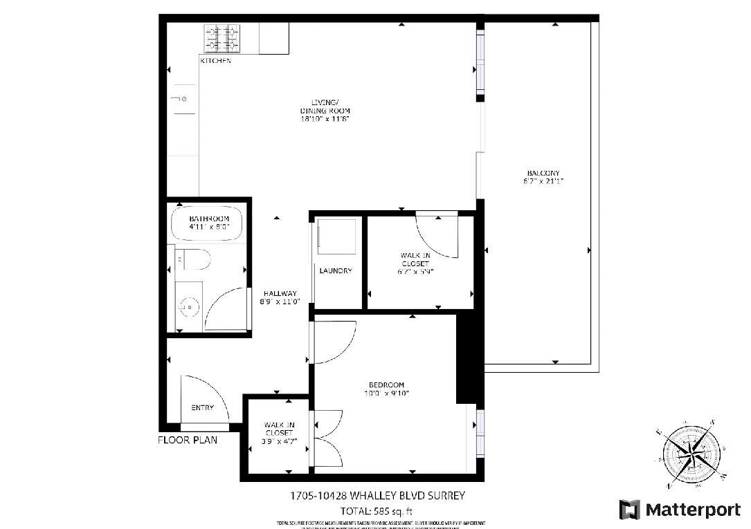 1705 10428 Whalley Boulevard, Surrey, British Columbia  V3T 1W6 - Photo 35 - R2983186