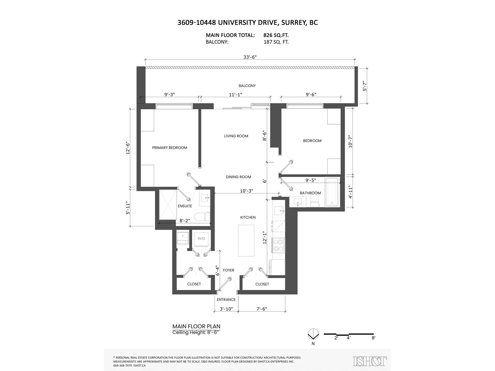 3609 10448 University Drive, Surrey, British Columbia  V3T 0S7 - Photo 40 - R2983139